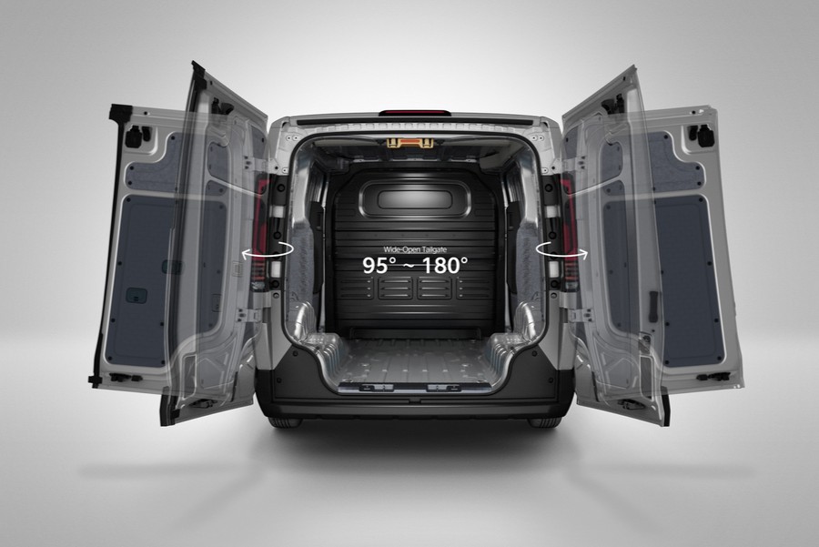 Full-open tailgate